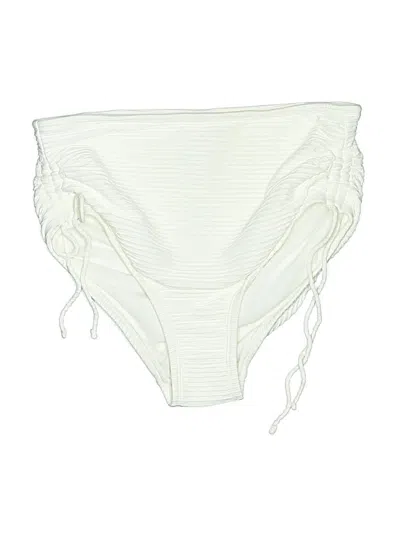 Pre-owned Kona Sol Swimsuit Bottoms In Ivory