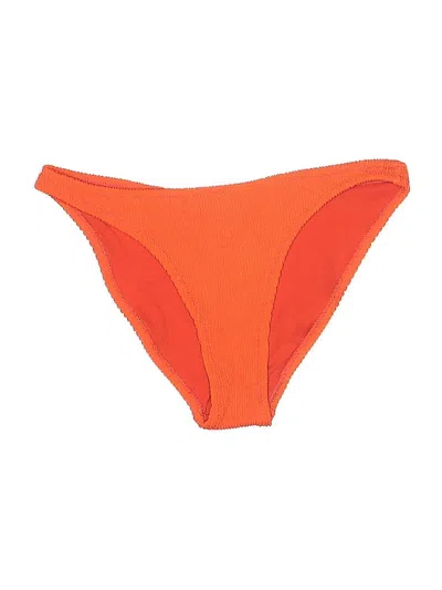Pre-owned Kona Sol Swimsuit Bottoms In Orange