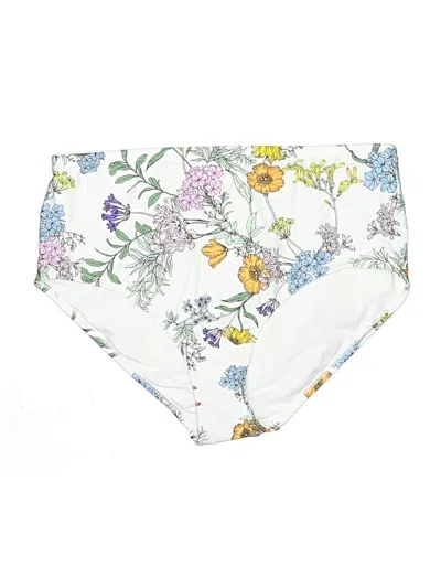 Pre-owned Kona Sol Swimsuit Bottoms In White