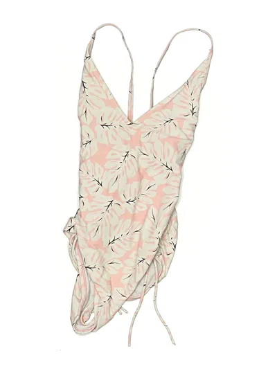 Pre-owned Kona Sol Swimsuit Cover Up In White