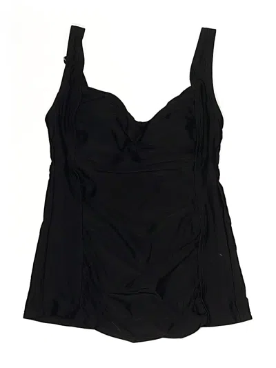 Pre-owned Kona Sol Swimsuit Top Black Swimwear