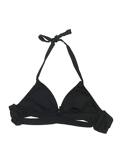Pre-owned Kona Sol Swimsuit Top Black Swimwear