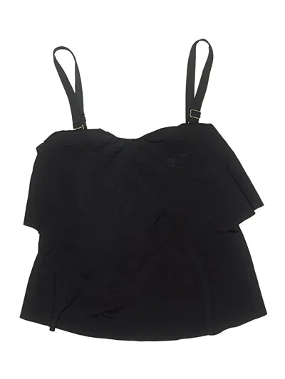 Pre-owned Kona Sol Swimsuit Top Black Swimwear