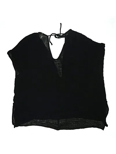 Pre-owned Kona Sol Swimsuit Top Black Swimwear
