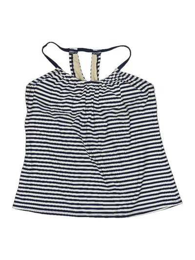 Pre-owned Kona Sol Swimsuit Top Blue Swimwear