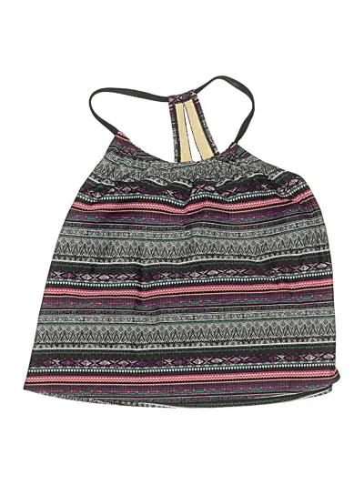 Pre-owned Kona Sol Swimsuit Top Purple Swimwear