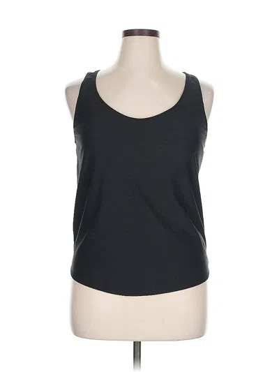 Pre-owned Kona Sol Tank Top Black Halter Neckline Tops