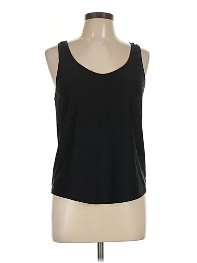 Pre-owned Kona Sol Tank Top Black Halter Neckline Tops