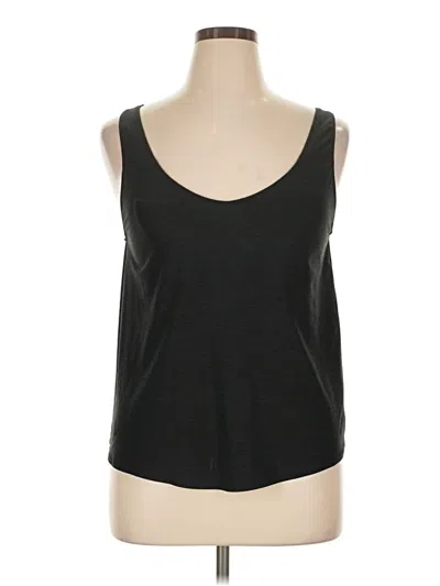 Pre-owned Kona Sol Tank Top Black Strapless Neckline Tops