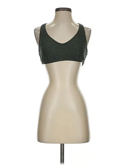 Pre-owned Kona Sol Tank Top Green Strapless Neckline Tops