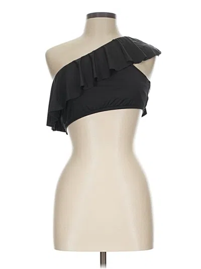 Pre-owned Kona Sol Tube Top Black One Shoulder Neckline Tops