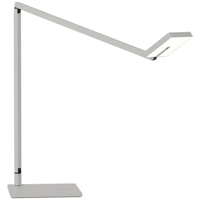 Koncept Foccacia Lamp Silver W Base