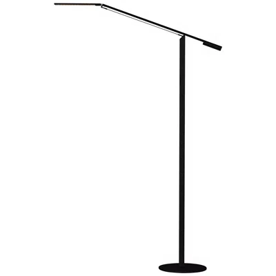 Koncept Gen 3 Equo Daylight Led Black Modern Floor Lamp With Touch Dimmer