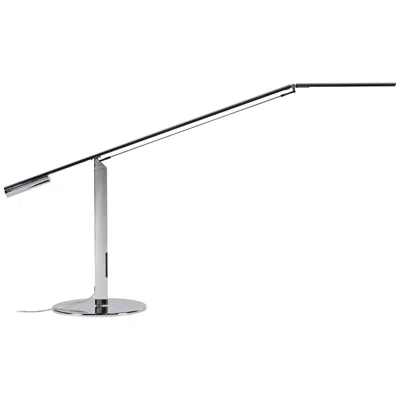 Koncept Gen 3 Equo Warm Light Led Chrome Finish Modern Desk Lamp With Touch Dimmer