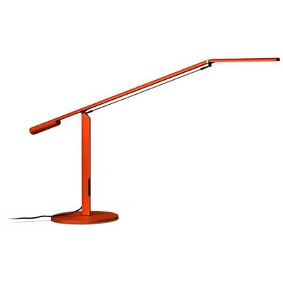 Koncept Gen 3 Equo Warm Light Led Orange Modern Desk Lamp With Touch Dimmer