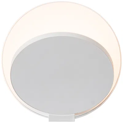 Koncept Gravy 5" High Matte White Plug-in Led Wall Sconce
