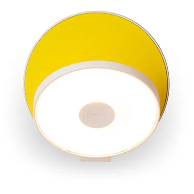 Koncept Gravy 5" High Matte Yellow Plug-in Led Wall Sconce
