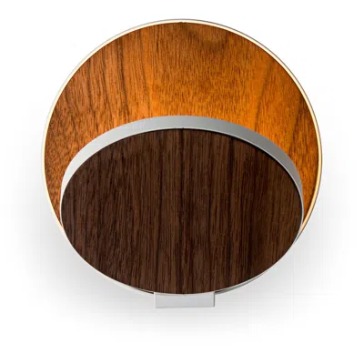 Koncept Gravy 5" High Oiled Walnut Led Wall Sconce