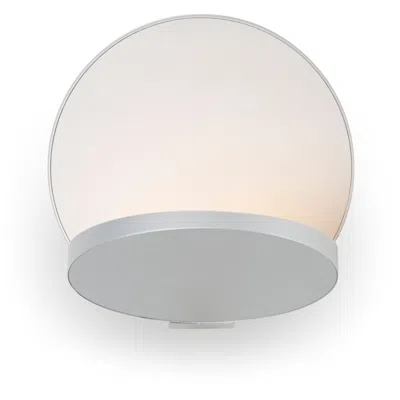 Koncept Gravy 5" High Silver Led Wall Sconce