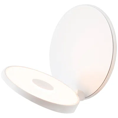 Koncept Gravy 5" High White Swivel Led Modern Wall Sconce