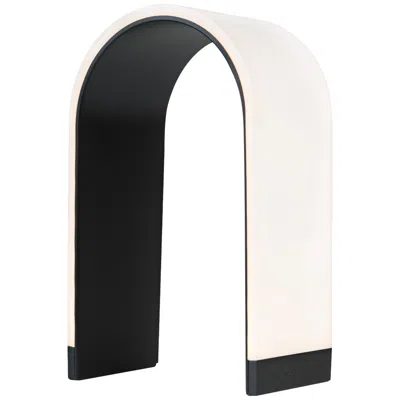 Koncept Mr. N Led 7 1/2" Modern Touch Accent Lamp In Black