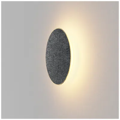Koncept Ramen 9" High Charcoal Ada Led Wall Sconce
