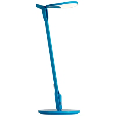 Koncept Splitty 17" Matte Pacific Blue Modern Led Usb Desk Lamp