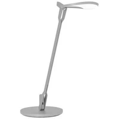 Koncept Splitty Pro Gen 2 (silver) Desk Lamp With Desk Base
