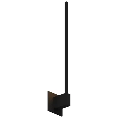 Koncept Z-bar 24" Matte Black End-mount Modern Led Wall Sconce