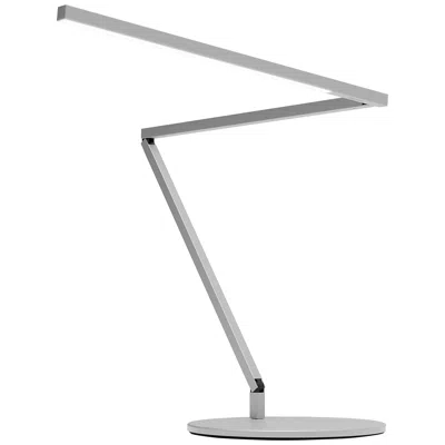 Koncept Z-bar Gen 4 Silver Led Adjustable Desk Lamp
