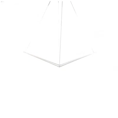 Koncept Z-bar Medium Bird Pendant In Matte White (soft White)