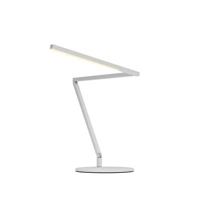 Koncept Z-bar Mini Gen 4 Matte White Led Desk Lamp