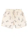 Konges Sløjd Anchor-print Swim Shorts In Neutral