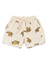 Shop Konges Sløjd Asnou Swim Shorts In Neutrals