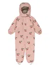 Konges Sløjd Award Cherry Hooded Snowsuit In Pink