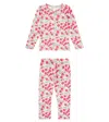 Konges Sløjd Babette Floral Cotton Top And Leggings Set In Multi