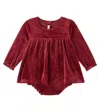 Konges Sløjd Konges Slojd Baby Jingle Velvet Bodysuit In Animal Print