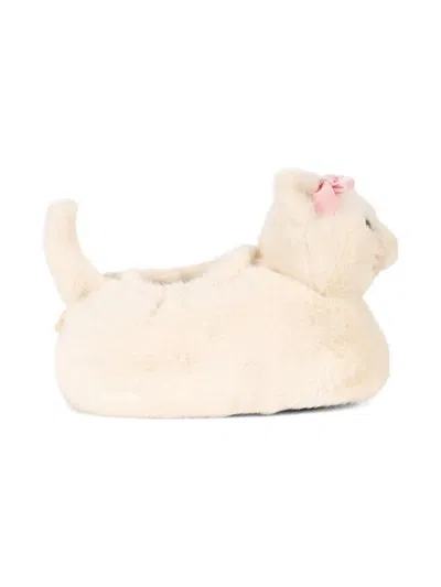 Konges Sløjd Kids' Bow Cat Slippers In Multi