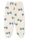Konges Sløjd Itty Printed Cotton-blend Sweatpants In Neutrals