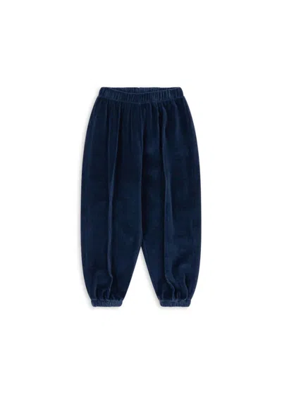 Konges Sløjd Kids' Boy's Wally Sweatpants In Dress Blue