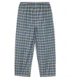 Konges Sløjd Cara Checked Cotton Corduroy Pants In Multi