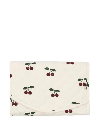 Konges Sløjd Cherry Quilted Changing Mat In White