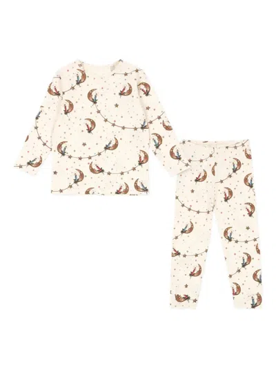 Konges Sløjd Kids' Christmas Pajama In Neutral