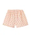 Konges Sløjd Coco Printed Cotton Shorts In Nude