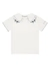 Konges Sløjd Collar-print T-shirt