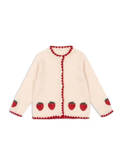 Konges Sløjd "collette" Cardigan In Neutral