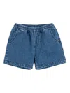 Shop Konges Sløjd Denim Shorts In Blue