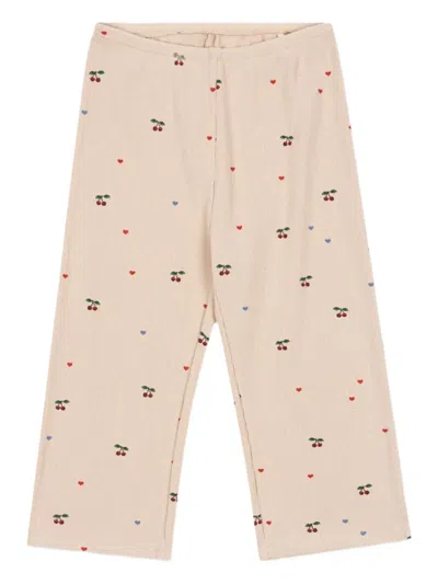 Konges Sløjd Kids' Ella Trousers In Neutral
