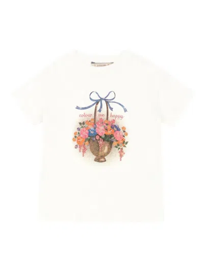 Konges Sløjd Kids' Era T-shirt In White