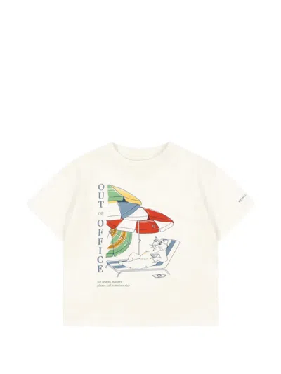 Konges Sløjd Kids' Famo T-shirt In White